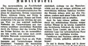 80 Jahre SVPVon der Sammelpartei zur Steigbügelhalterin der Rechten