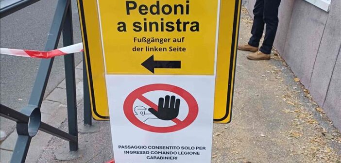 Zweisprachigkeitspflicht gilt jetzt auch für die Carabinieri