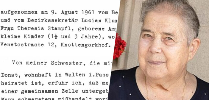 Letzter Abschied von einem mutigen Häftlingsfrau