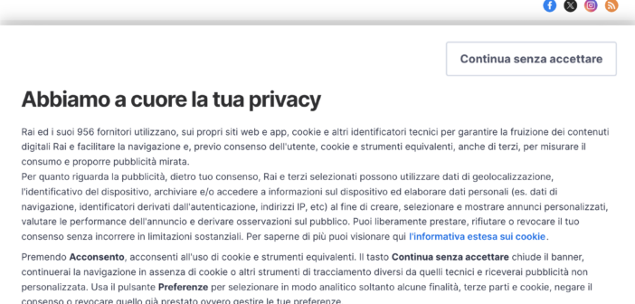 RAI Südtirol missachtet deutschen Minderheitenschutz im Internet